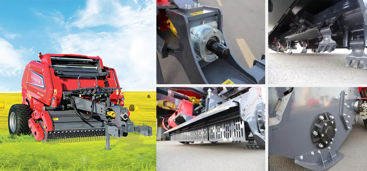 9YG-1.25-round-baler-structure-1