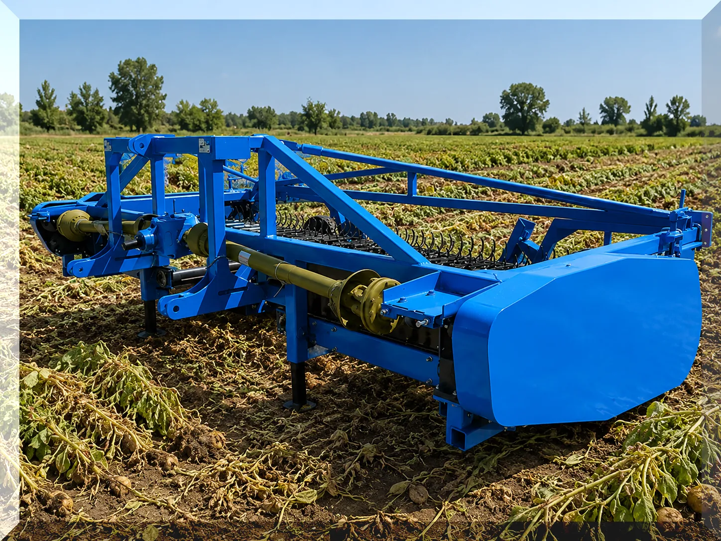 4BYHD4BYHS-3.9 6-Row Bean Puller Application