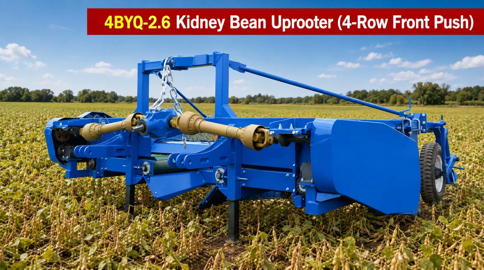 4BYQ-2.6 kidney bean puller application