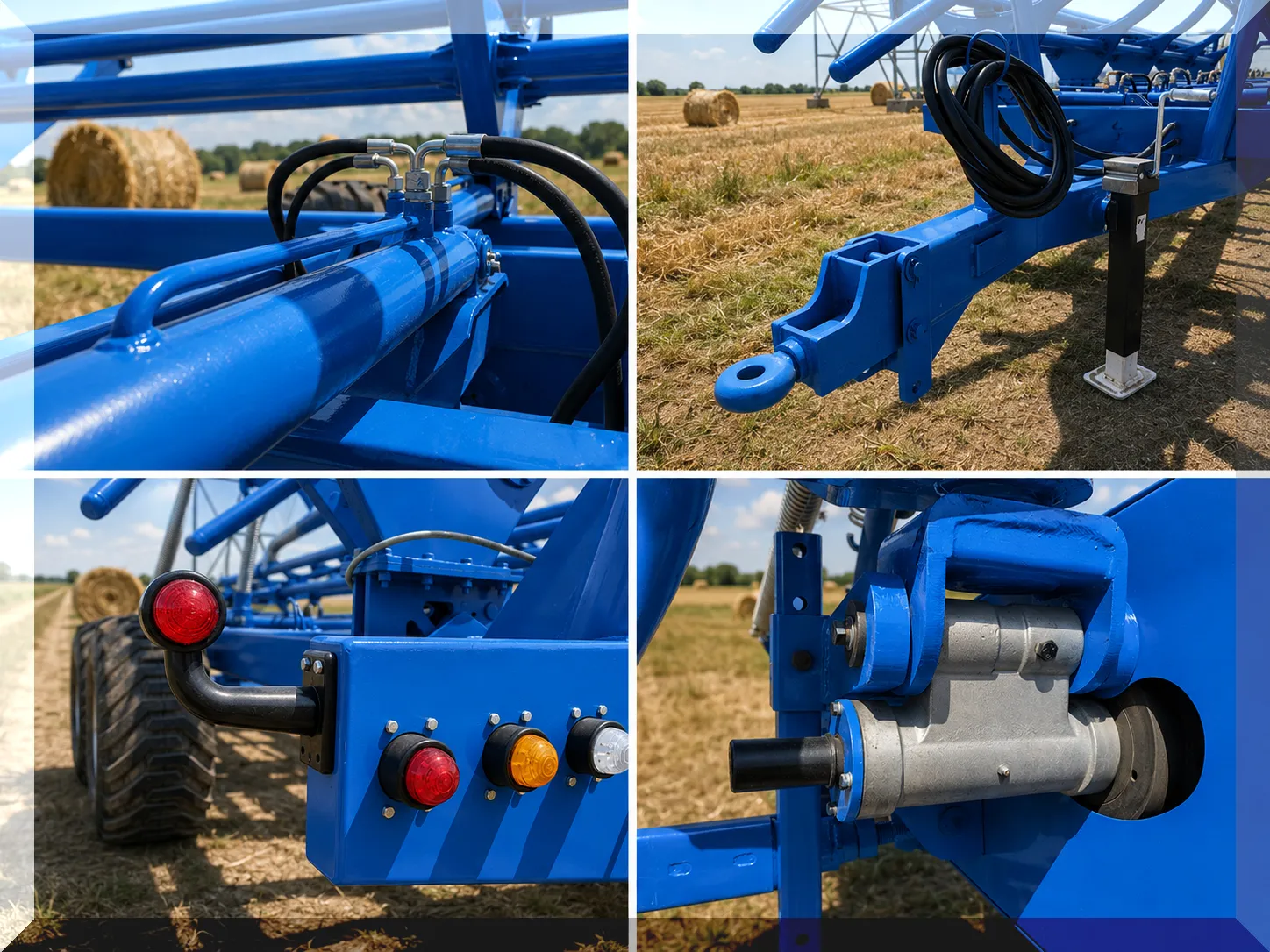 9JYY-4.5 Round Bale Transporter Detail
