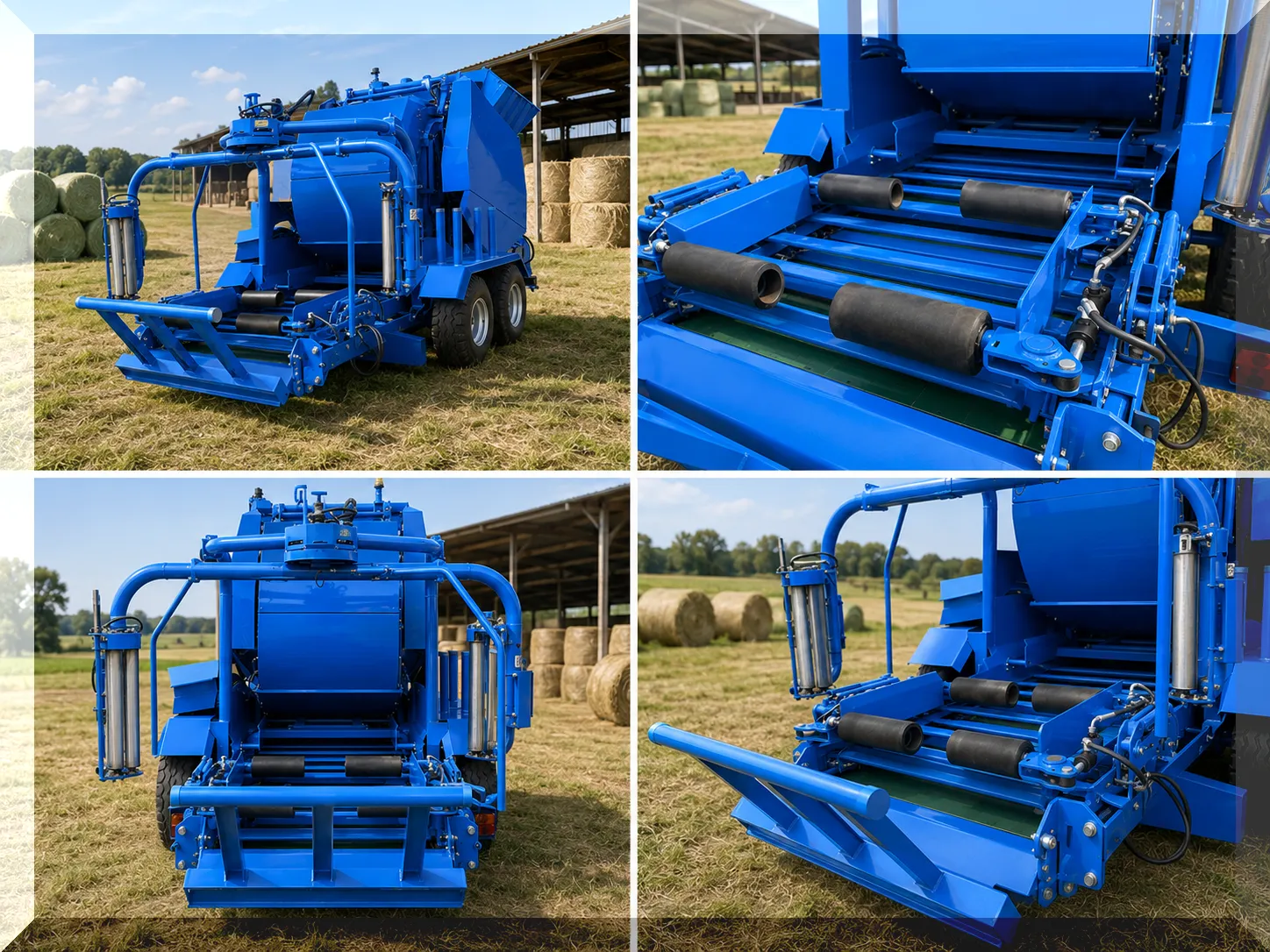 9YCM-850 Silage Baler-Wrapper Combo Detail