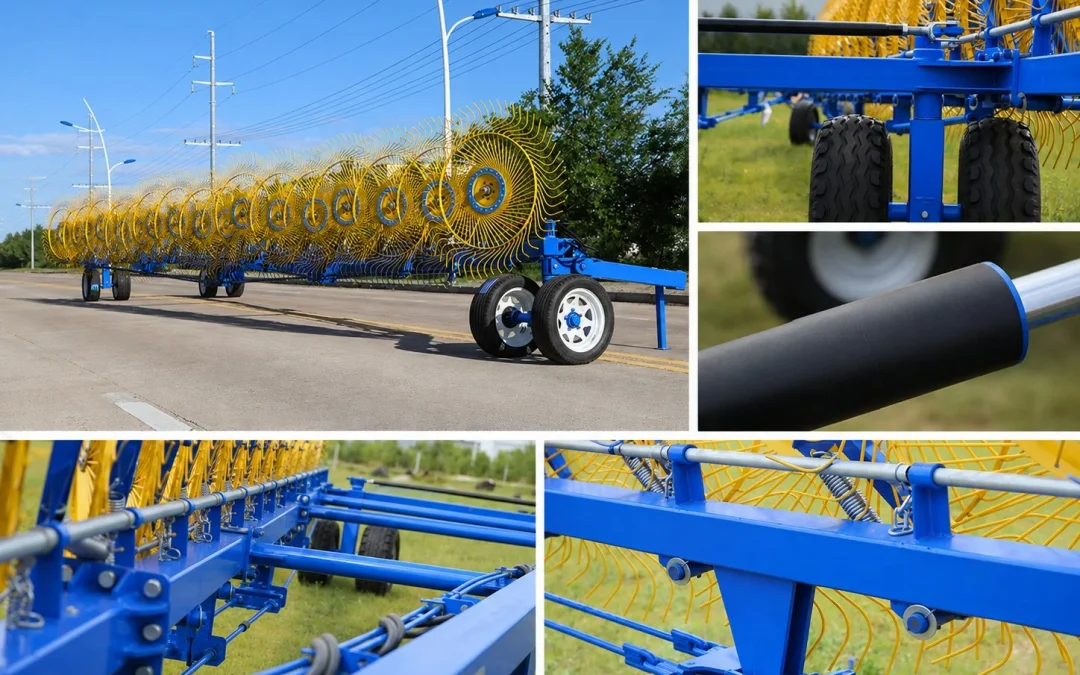 Hay Windrow Formation: Swath, Rake, and Baler Pickup Alignment