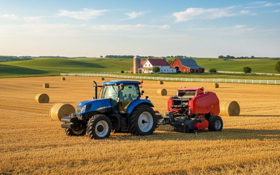 Round Bale Handling: Transport Equipment, Spears, and Carriers